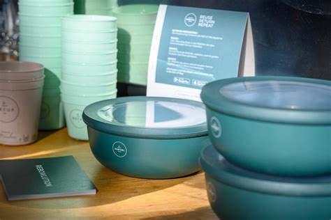 RECUP / REBOWL – Reusable cups and bowls.